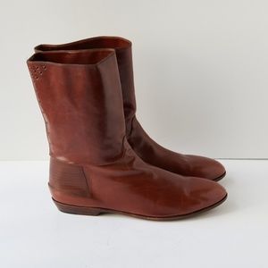 80s - SUSAN BENNIS - WARREN EDWARDS - Boots - Men's - 10 - BRN Leather